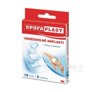 3M Spofaplast Vodoodolné náplasti (190) 3 veľkosti 10ks