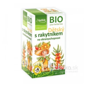 Apotheke BIO Detský čaj s rakytníkom na obranyschopnosť rozprávkový 20x1,5g