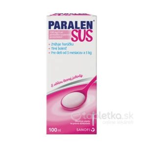 PARALEN SUS pre deti suspenzia 100ml