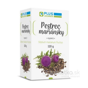 PLUS LEKÁREŇ Pestrec mariánsky sypaný čaj 120g