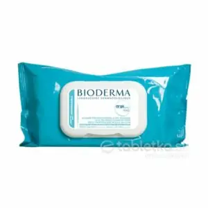BIODERMA ABCDerm H2O micelárne obrúsky 60ks