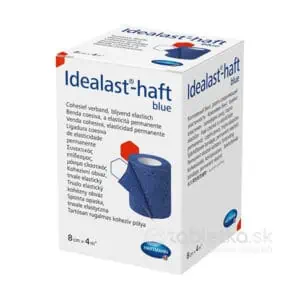 Idealast-haft color ovínadlo elastické modré 8cm x 4m