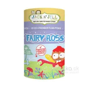 JACK N´JILL Dentálna niť pre deti FAIRY FLOSS 30ks