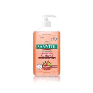 SANYTOL Tekuté mydlo Kuchyňa Ružový grepfruit a citrón, 1×250 ml