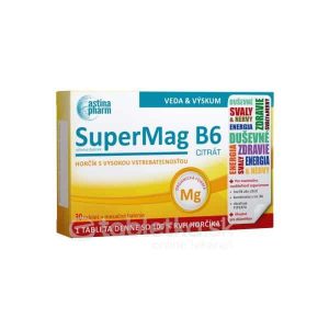 Astina SuperMag B6 CITRÁT 30 tabliet