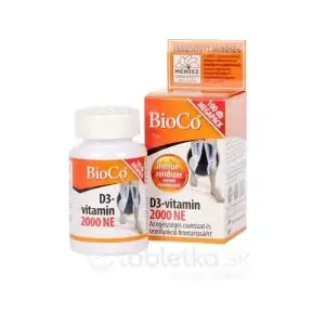 BioCo Vitamín D3 2000 NE tbl 1×100 ks