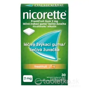 Nicorette Freshfruit Gum 2 mg 30ks