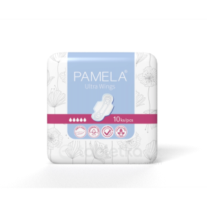 Pamela Ultra Wings hygienické vložky s krídelkami 10 ks