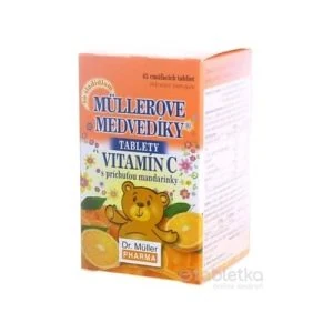 MÜLLEROVE medvedíky – vitamín C 45 ks