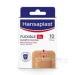 Hansaplast FLEXIBLE XL Elastic náplasť 5x7,2cm 10ks