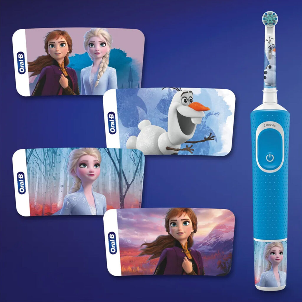 Prispôsobiteľný dizajn so skupinkou pestrofarebných nálepiek Frozen