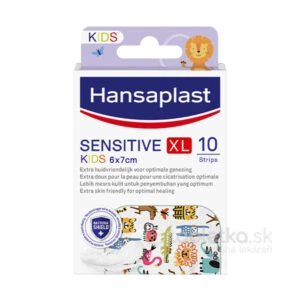 Hansaplast SENSITIVE KIDS Zvieratká XL náplasť 10ks