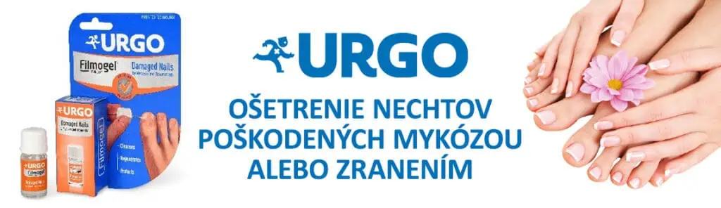 Urgo Filmogel ošetrenie nechtov poškodených plesňovou infekciou a traumou