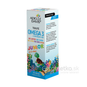 Adelle Davis tekuté OMEGA 3 z morských rias JUNIOR 50ml