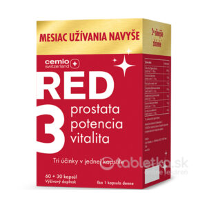 Cemio RED3 darček 2023 60+30cps