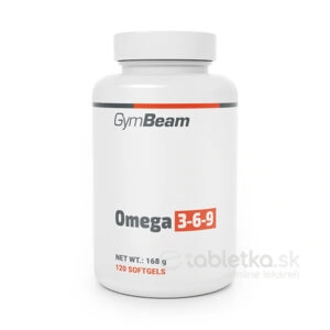 GymBeam Omega 3-6-9, 120 kapsúl